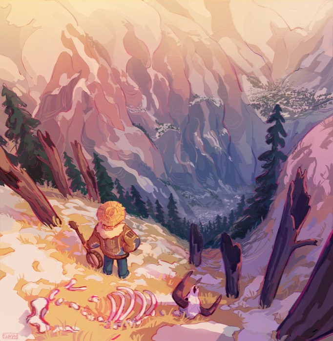 Raegen and Jorge illustration